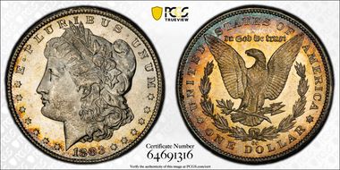 1883-CC $1 MS63