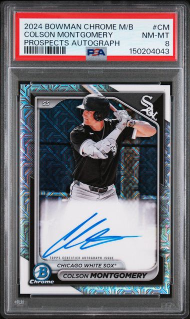 2024 Bowman Chrome Colson Montgomery front
