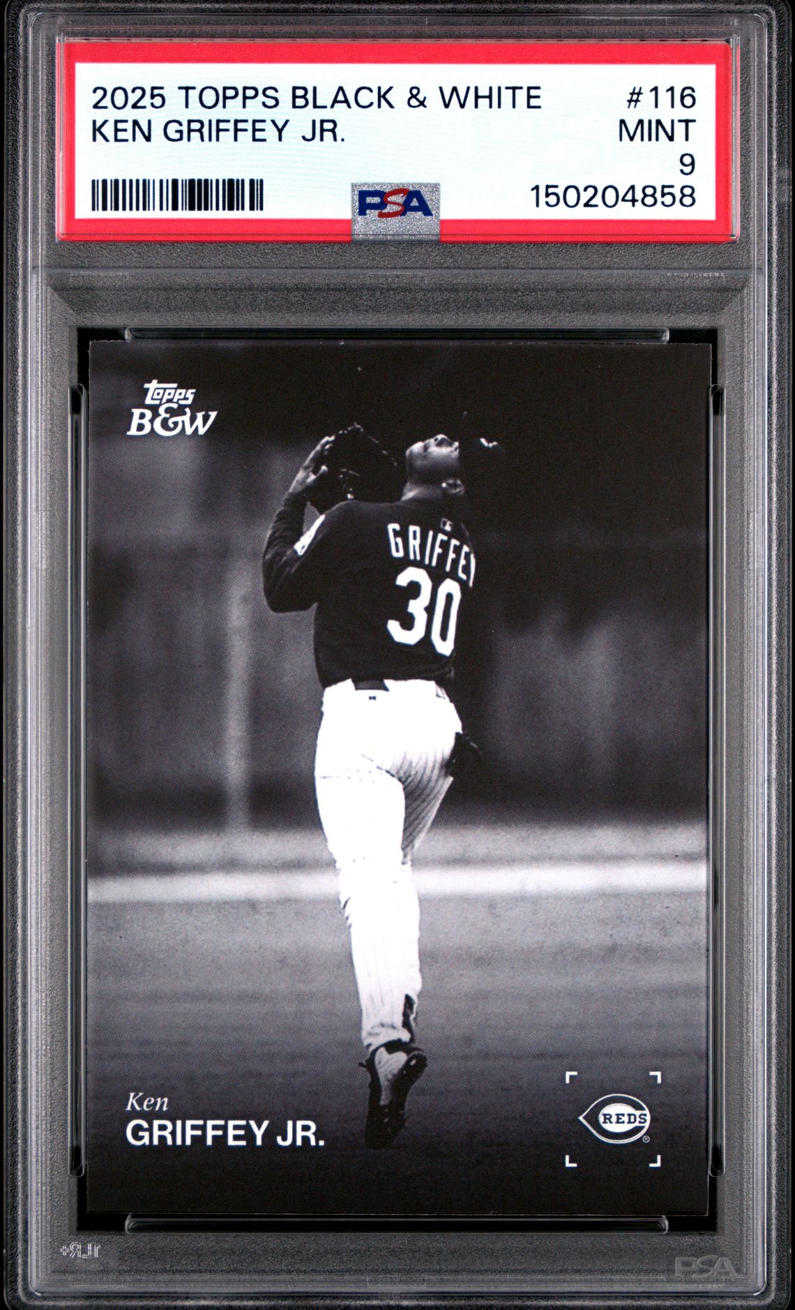 2025 Topps TOPPS BLACK AND WHITE #116 Ken Griffey Jr. front