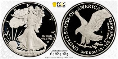 2025-S $1 Silver Eagle PR69DCAM
