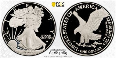 2025-S $1 Silver Eagle PR69DCAM