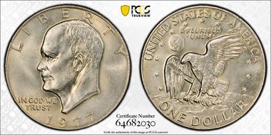 1977 $1 MS64