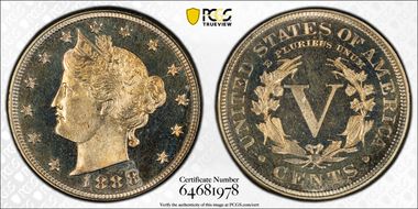 1888 5C PR66CAM