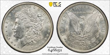 1887-O $1 MS63