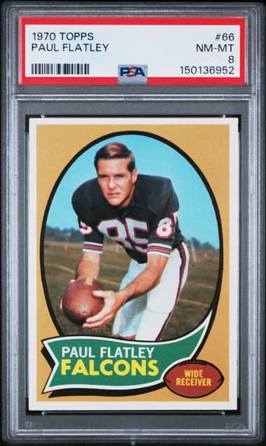 1970 Topps #66 Paul Flatley front