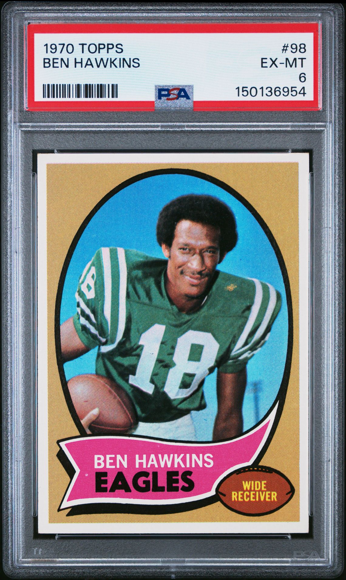 1970 Topps TOPPS #98 Ben Hawkins front
