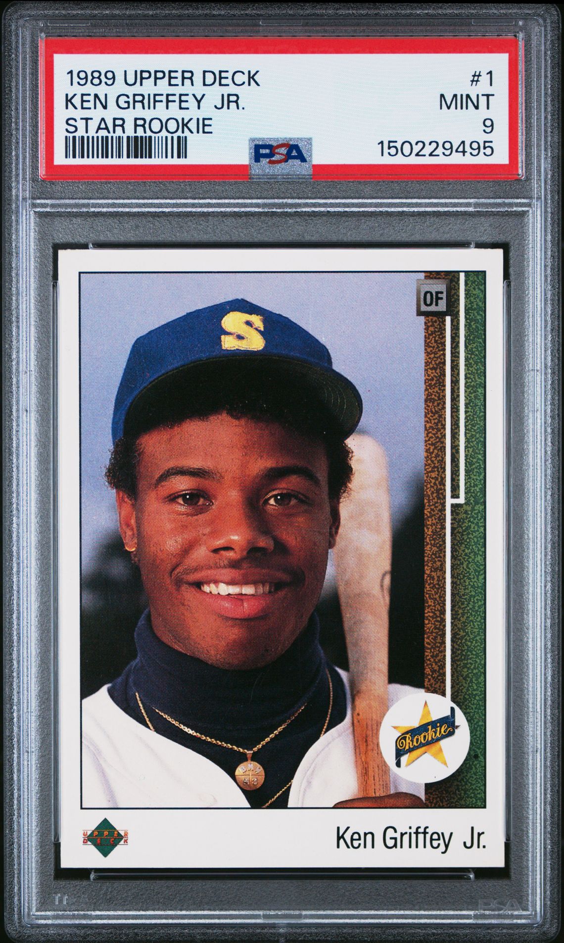1989 Upper Deck #1 Ken Griffey Jr. front