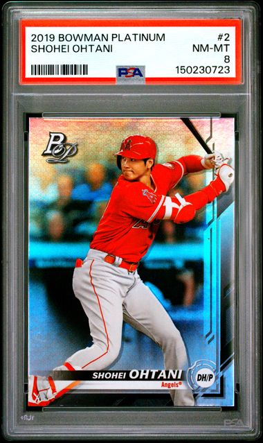 Bowman Shohei Ohtani front