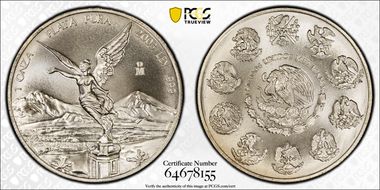 2003-Mo Onza Libertad Ag MS68