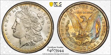 1884-O $1 MS64