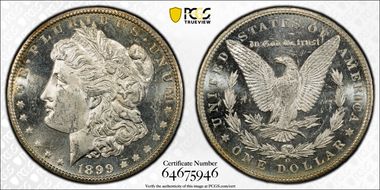 1899-O $1 MS63PL
