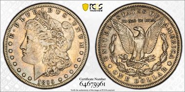 1895-O $1 XF40