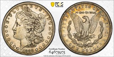 1883-S $1 XF45