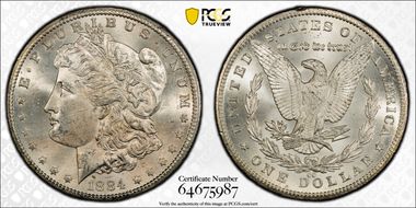 1884-CC $1 MS64