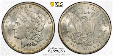 1878-CC $1 MS64
