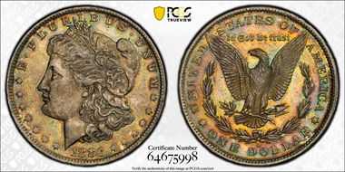 1883-O $1 MS62