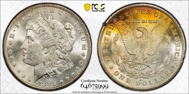 1881-CC $1 MS63