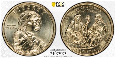 2026-D $1 Native American Position B  First Strike MS67