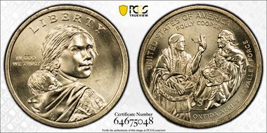 2026-P $1 Native American Position A  First Strike MS66