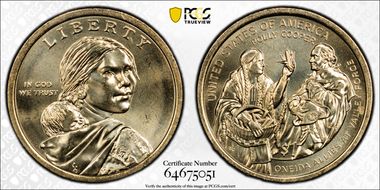 2026-D $1 Native American Position A  First Strike MS66