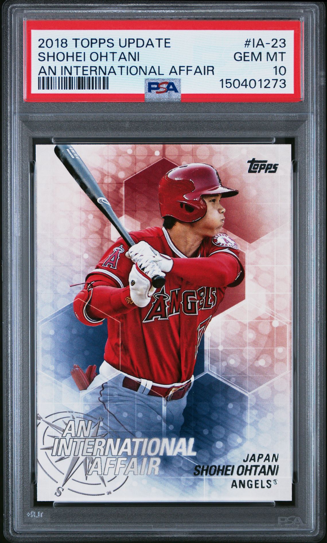 2018 Topps Topps Update #IA-23 Shohei Ohtani front