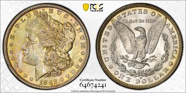1882-O $1 MS63