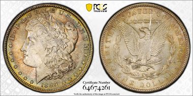 1889 $1 MS64
