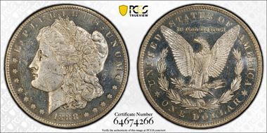 1888-O $1 MS62PL