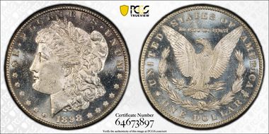 1898-O $1 MS64PL