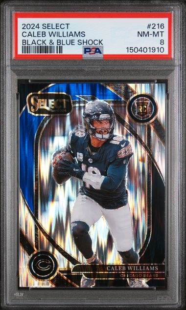 2024 Panini Select Blue #216 Caleb Williams front
