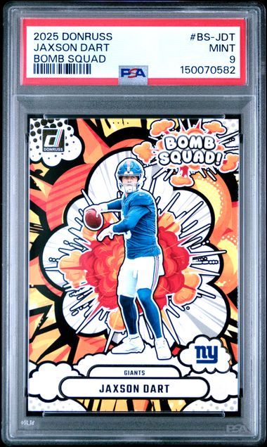 2025 Panini Donruss #BS-JDT Jaxson Dart front