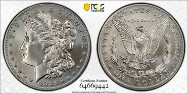 2025 $1 Morgan Dollar MS70