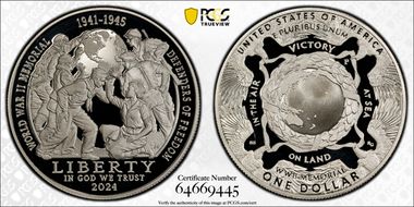 2024-P $1 Greatest Generation PR70DCAM