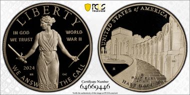 2024-S 50C Greatest Generation PR70DCAM