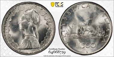 1958-R 500 L MS64