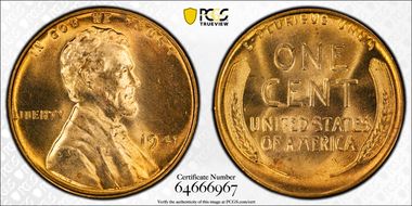 1941 1C MS65RD