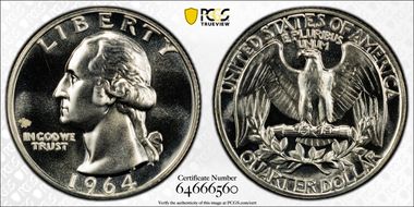 1964 25C PR66