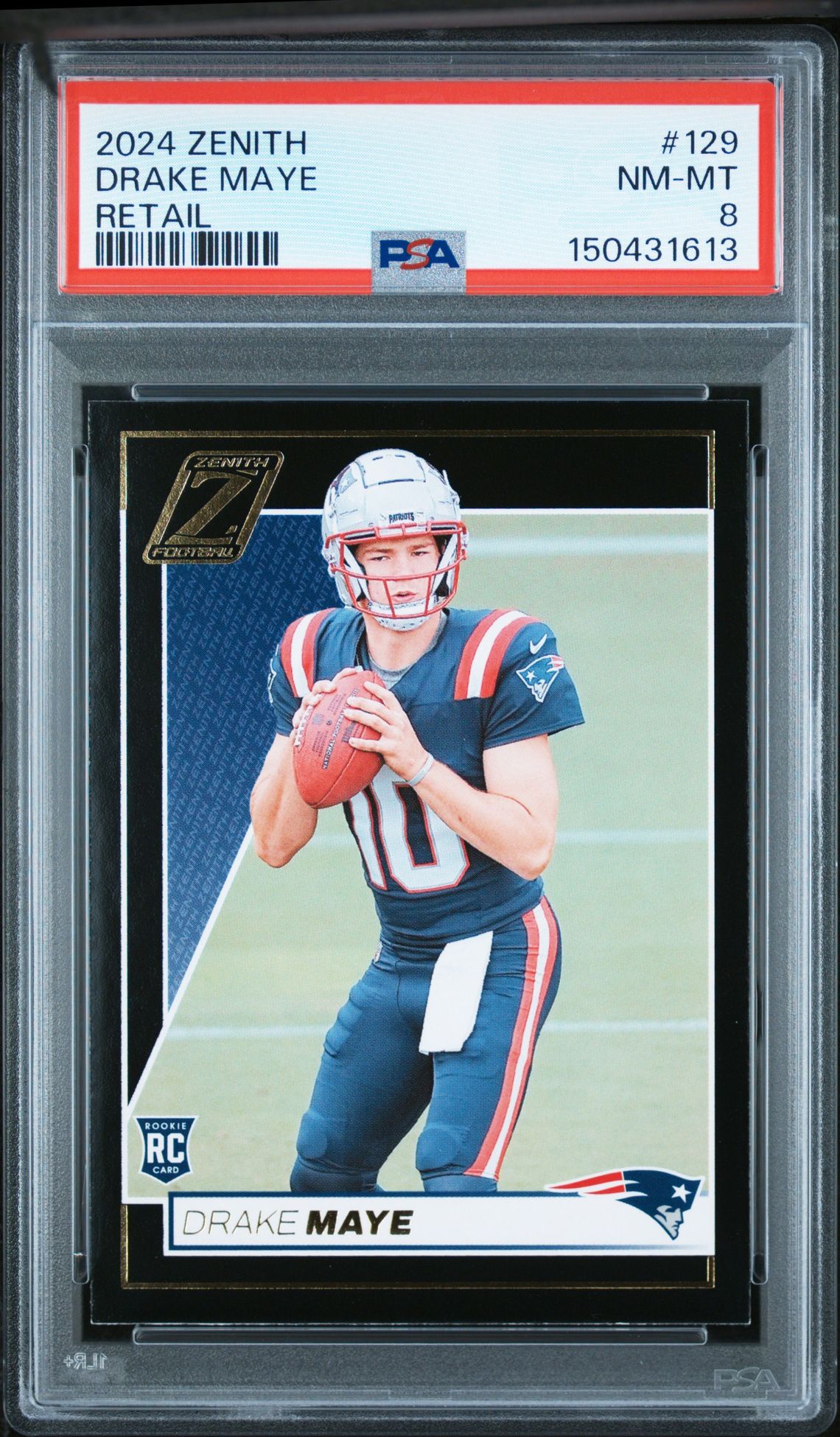 2024 Panini PANINI ZENITH RETAIL #129 Drake Maye front