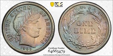 1903 10C MS67