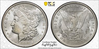 1890-O $1 MS65