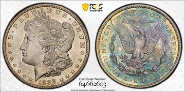 1888-S $1 MS64