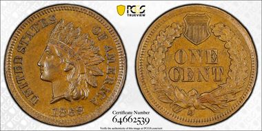1869 1C MS61BN