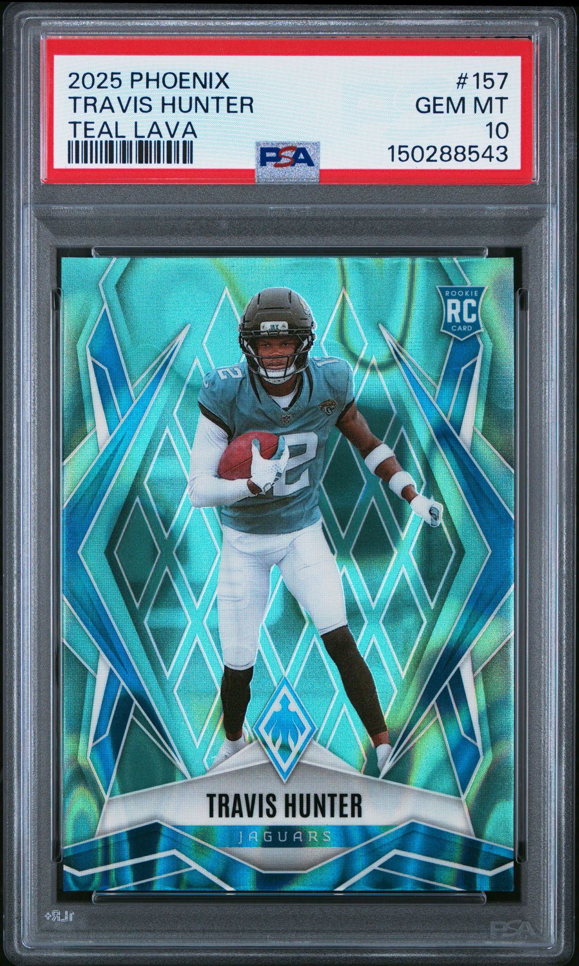 2025 Panini PANINI PHOENIX TEAL LAVA #157 Travis Hunter front