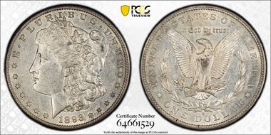 1893-S $1 AU53