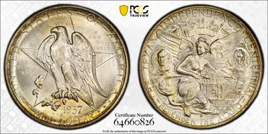 1937-D 50C Texas MS67