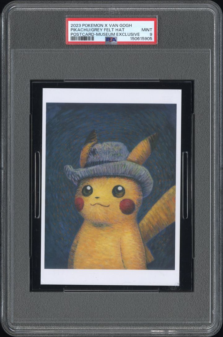 Pikachu With Grey Felt Hat
