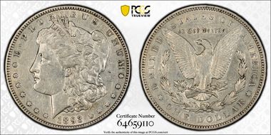1893 $1 XF40