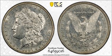 1887-S $1 N1