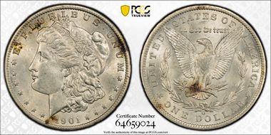 1901-O $1 MS64