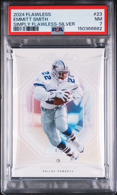 2024 Panini Flawless Silver #23 Emmitt Smith front